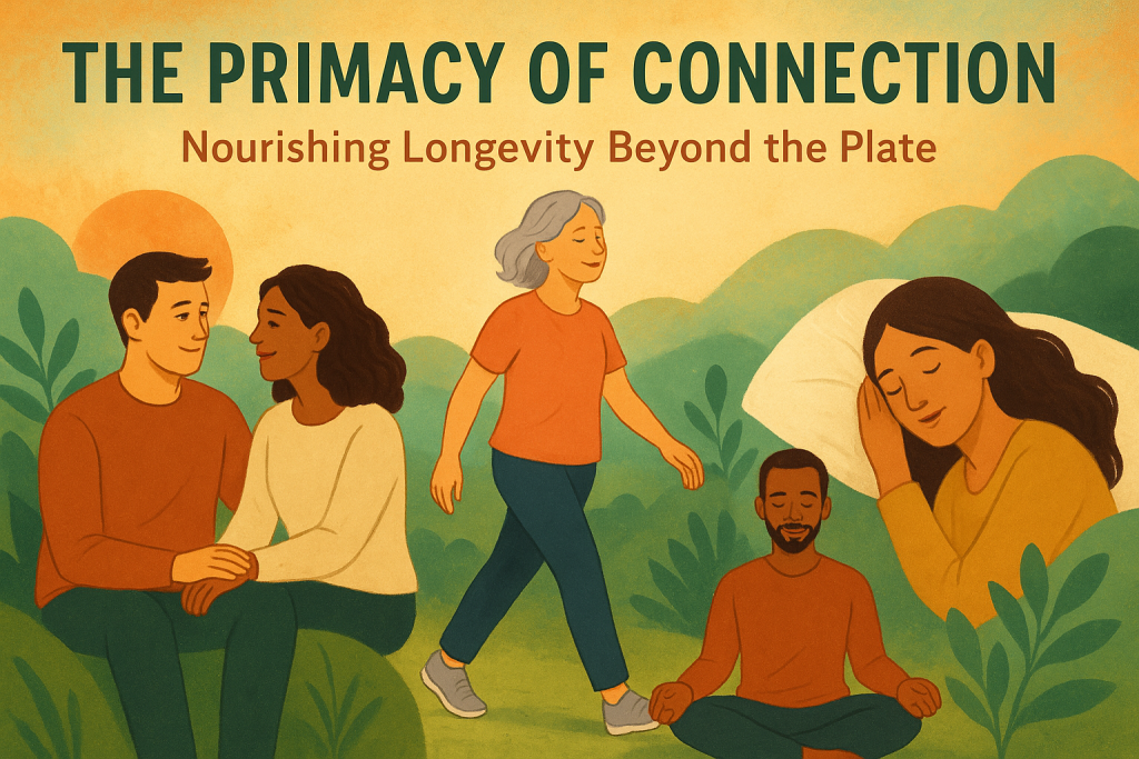 The Primacy of Connection – Wellness and Longevity Beyond Nutrition Illustration
